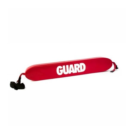 Kemp Usa Kemp 40" Rescue Tube With Plastic Clips, Red, 10-202-RED 10-202-RED